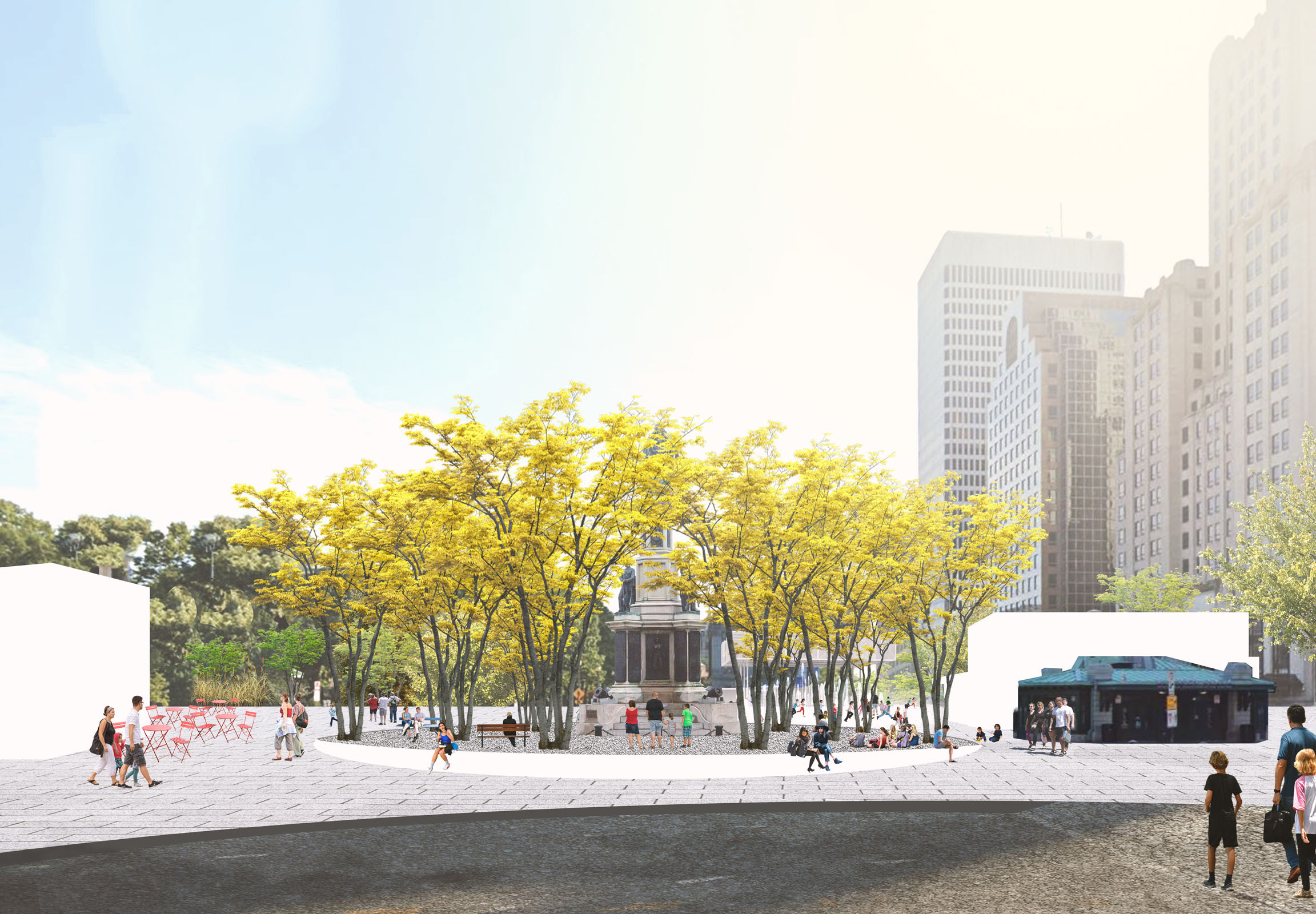 View from Washington Street